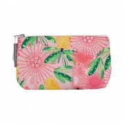 Cosmetic Bag | Pink Banksia | Cotton | Small